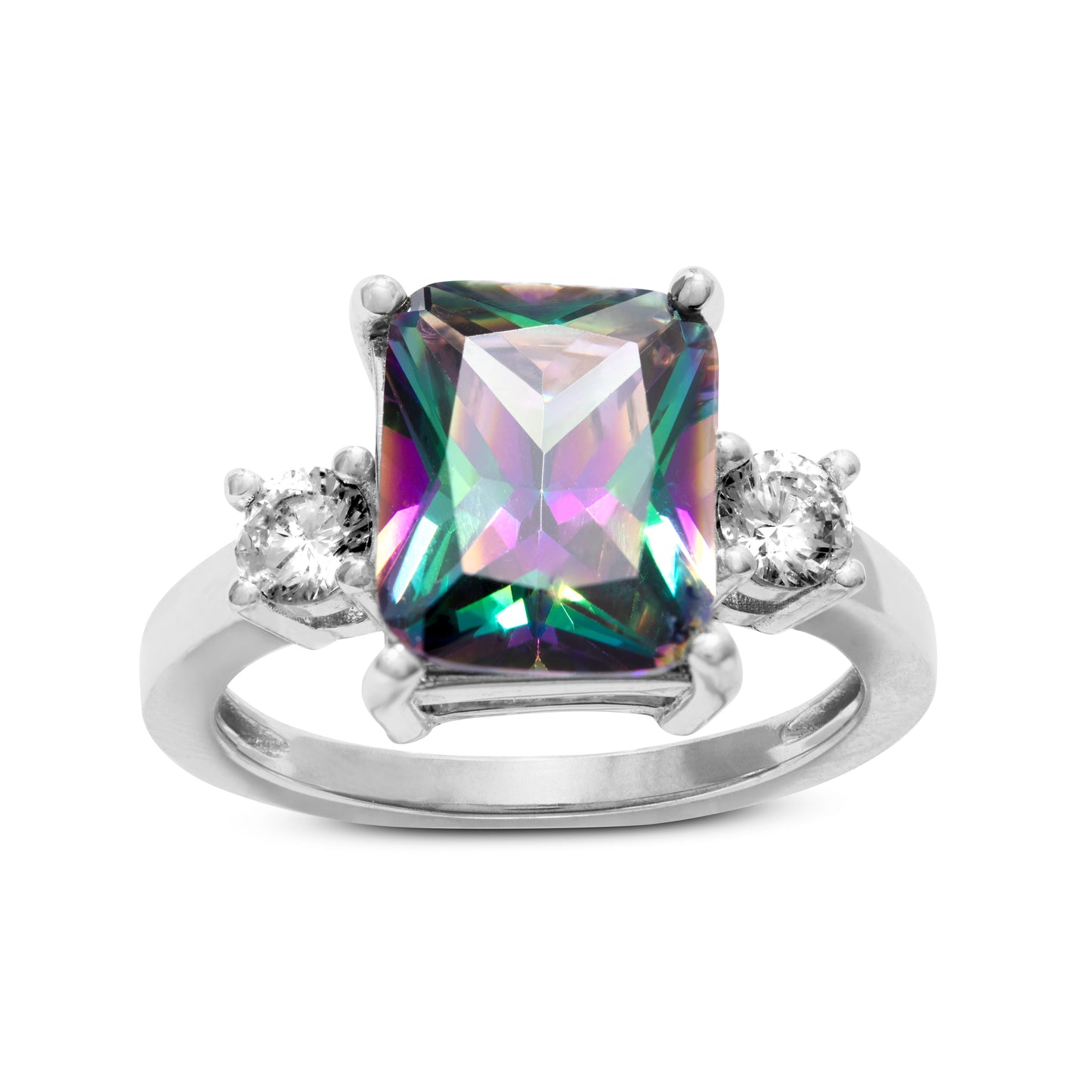EVERLEIGH RAINBOW SILVER RING